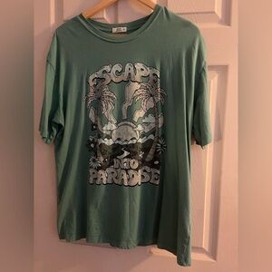 Ardene Green Graphic Tee​​​​
